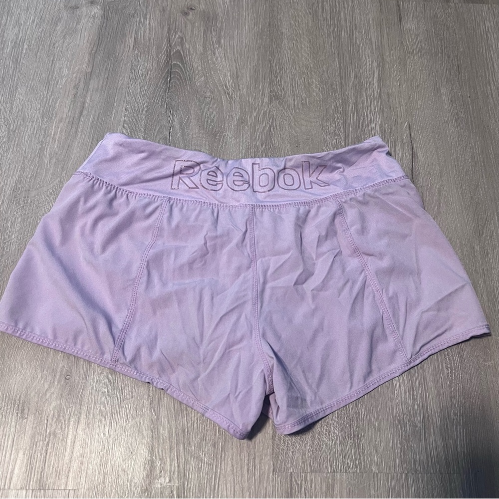 Reebok Purple Athletic Shorts Lightweight Comfortable Fit Size M
